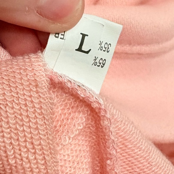 Silly Goose Graphic Crewneck Women’s Sweatshirt Pink Size Large Casual Pullover - Picture 2 of 8